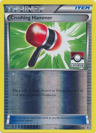 Crushing Hammer (34/39) (League Promo) [XY: Kalos Starter Set] | Devastation Store