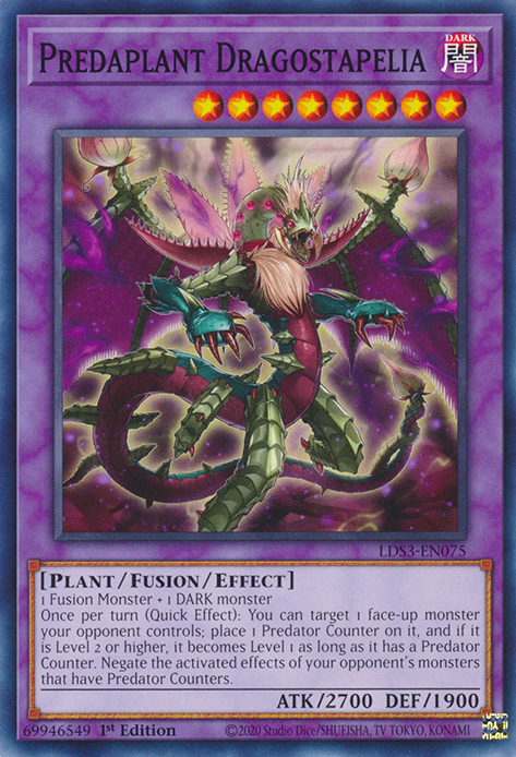 Predaplant Dragostapelia [LDS3-EN075] Common | Devastation Store