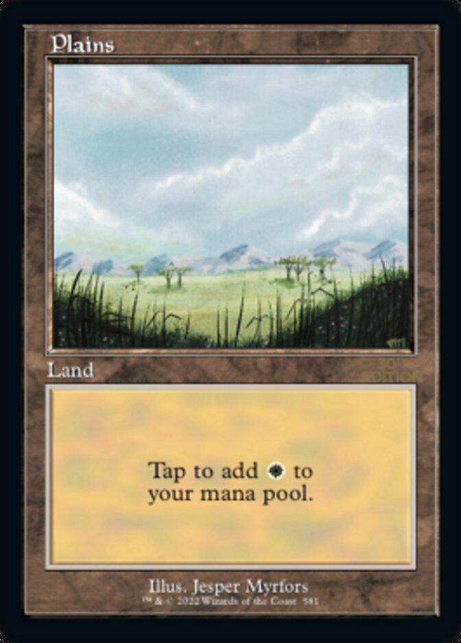 Plains (Retro) (581) [30th Anniversary Edition] | Devastation Store