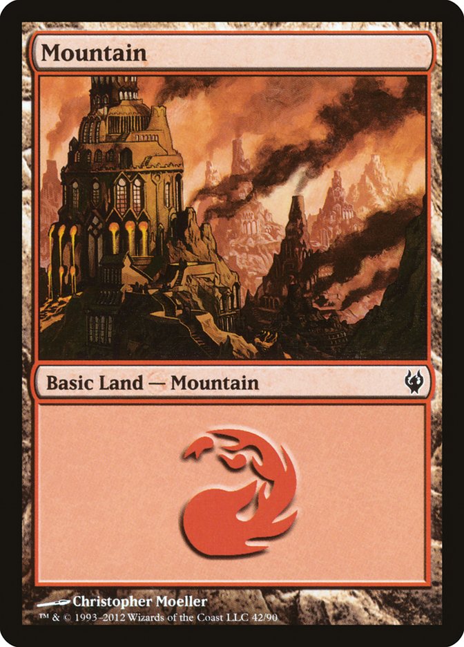 Mountain (42) [Duel Decks: Izzet vs. Golgari] | Devastation Store