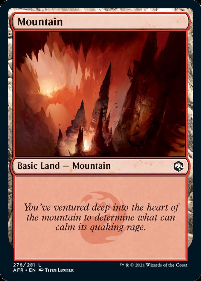 Mountain (276) [Dungeons & Dragons: Adventures in the Forgotten Realms] | Devastation Store