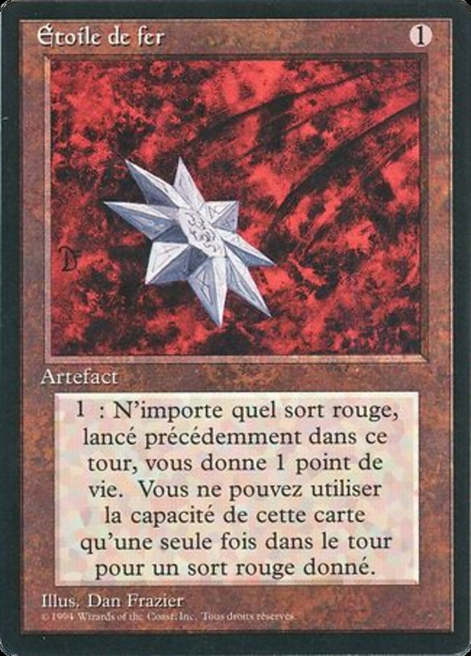 Iron Star [Foreign Black Border] | Devastation Store