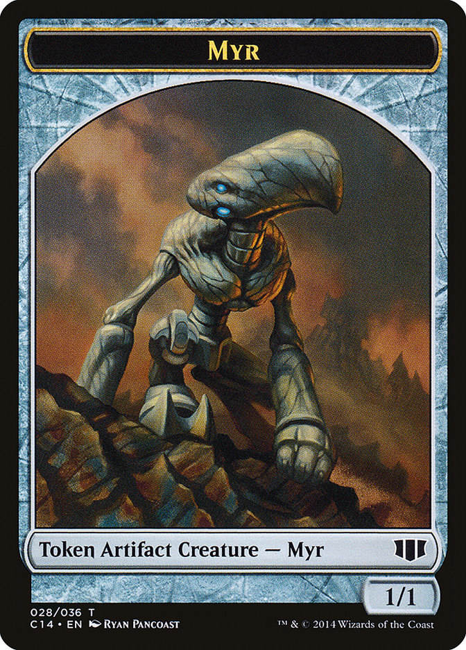 Myr // Pentavite Double-sided Token [Commander 2014 Tokens] | Devastation Store