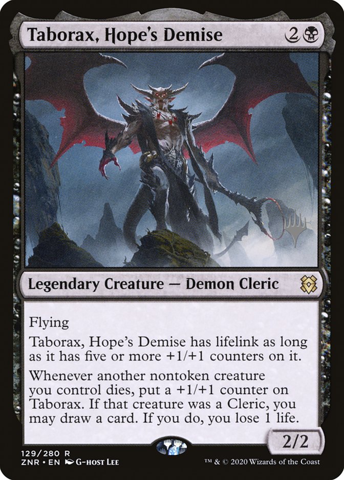 Taborax, Hope's Demise (Promo Pack) [Zendikar Rising Promos] | Devastation Store