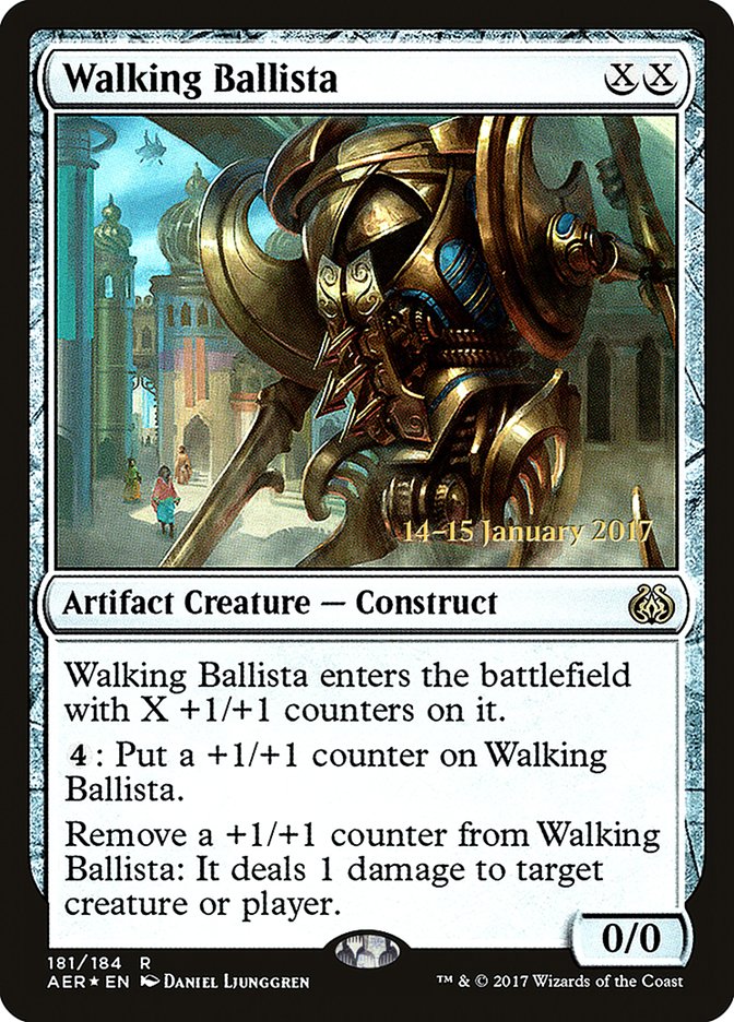 Walking Ballista  [Aether Revolt Prerelease Promos] - Devastation Store | Devastation Store