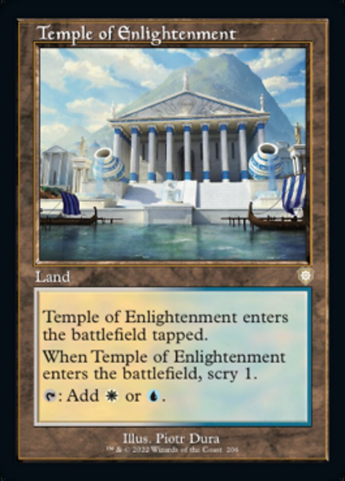 Temple of Enlightenment (Retro) [The Brothers' War Commander] | Devastation Store
