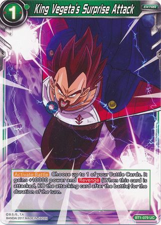 King Vegeta's Surprise Attack [BT1-079] | Devastation Store