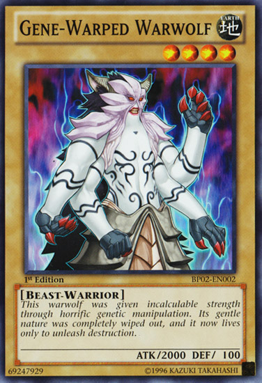 Gene-Warped Warwolf [BP02-EN002] Mosaic Rare | Devastation Store