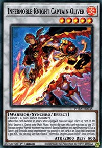 Infernoble Knight Captain Oliver [PHRA-EN038] Super Rare | Devastation Store