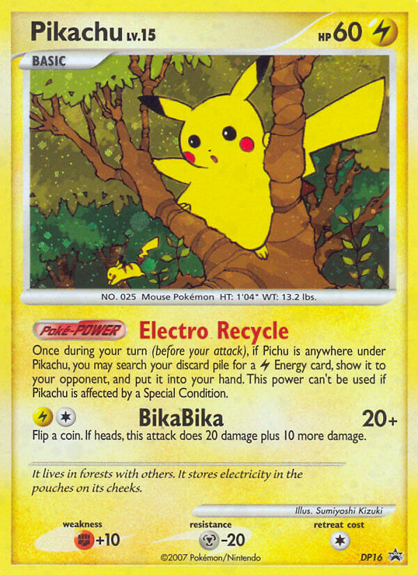 Pikachu (DP16) [Diamond & Pearl: Black Star Promos] | Devastation Store