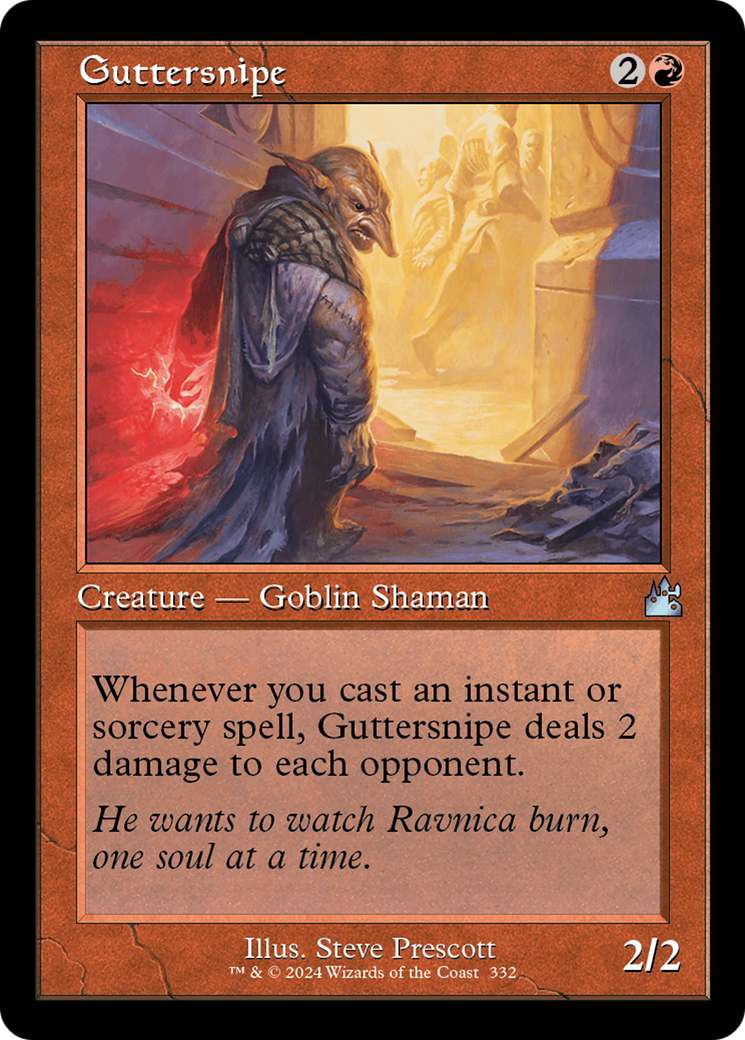 Guttersnipe (Retro Frame) [Ravnica Remastered] | Devastation Store