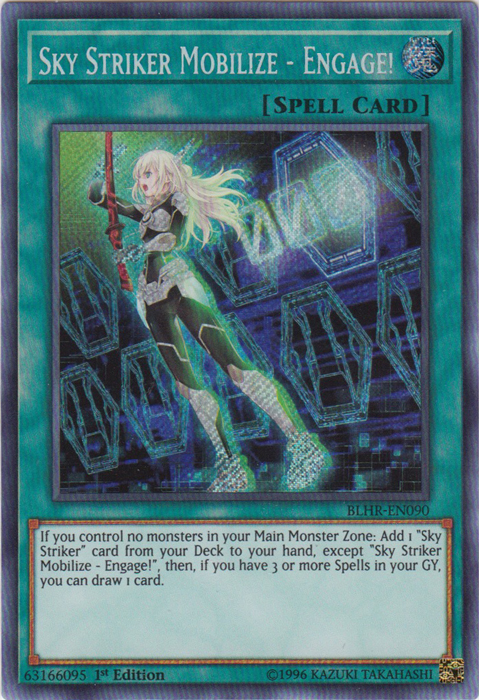 Sky Striker Mobilize - Engage! [BLHR-EN090] Secret Rare | Devastation Store