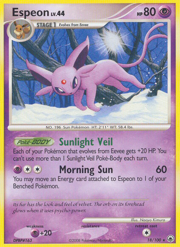 Espeon (18/100) [Diamond & Pearl: Majestic Dawn] | Devastation Store