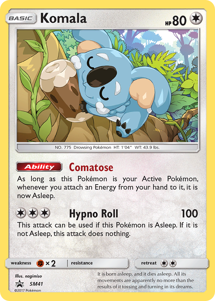 Komala (SM41) [Sun & Moon: Black Star Promos] | Devastation Store