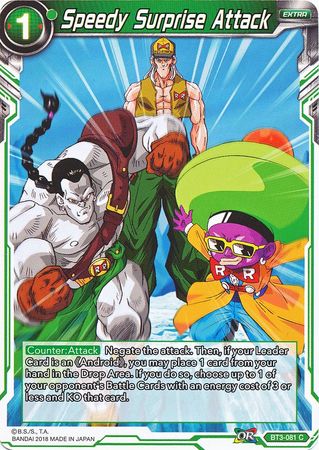 Speedy Surprise Attack [BT3-081] | Devastation Store