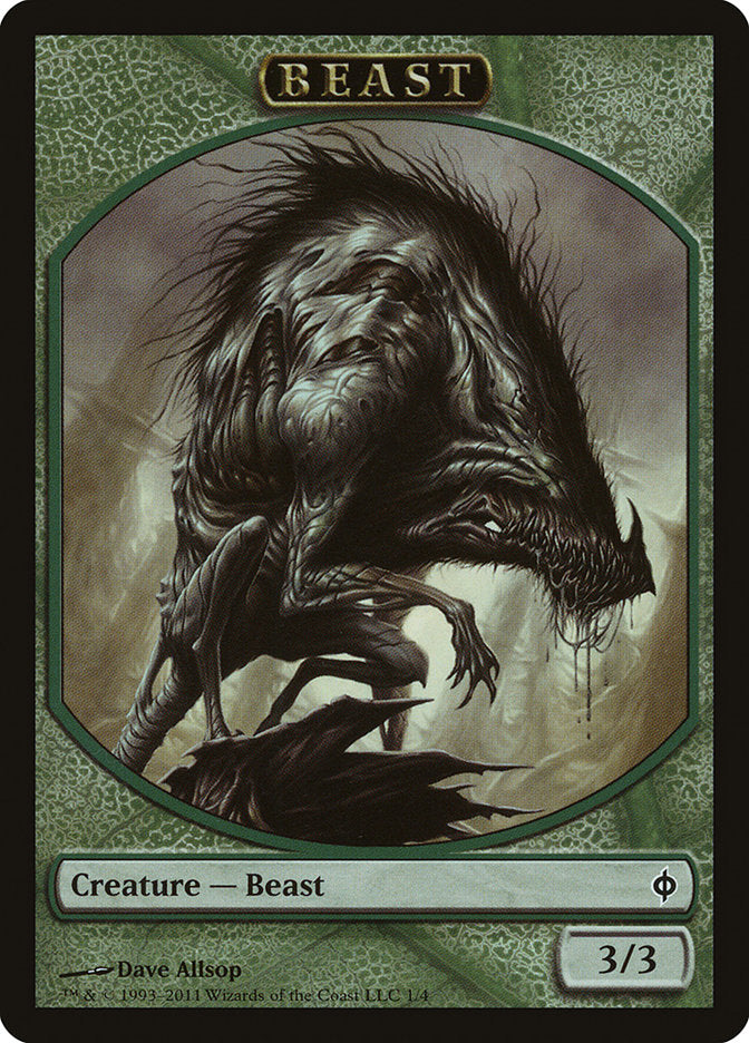 Beast [New Phyrexia Tokens] - Devastation Store | Devastation Store