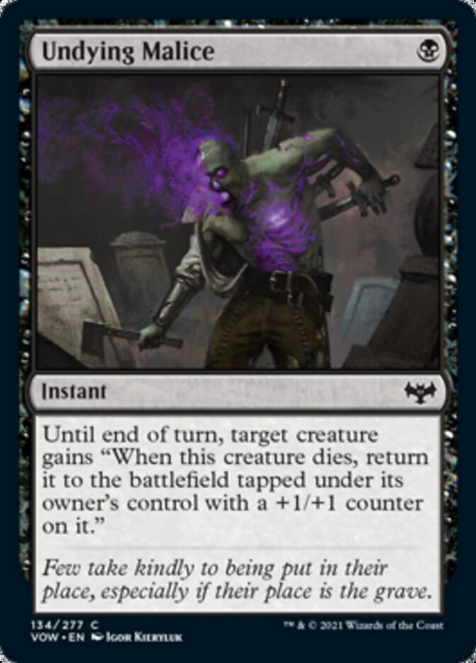 Undying Malice [Innistrad: Crimson Vow] | Devastation Store