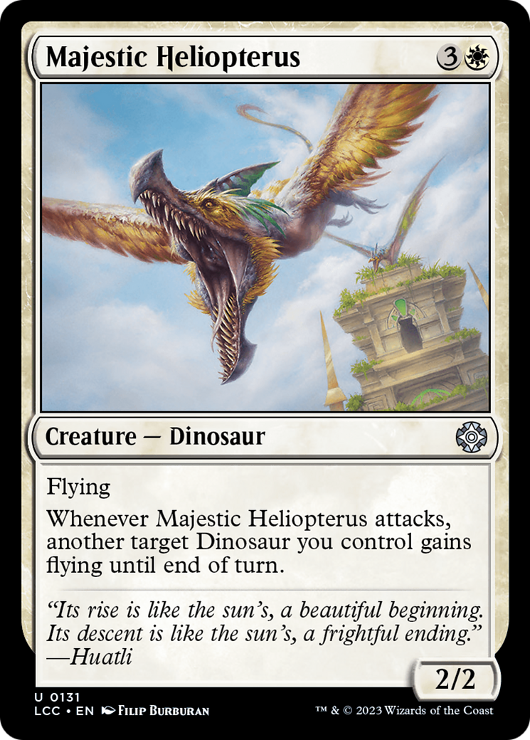Majestic Heliopterus [The Lost Caverns of Ixalan Commander] | Devastation Store