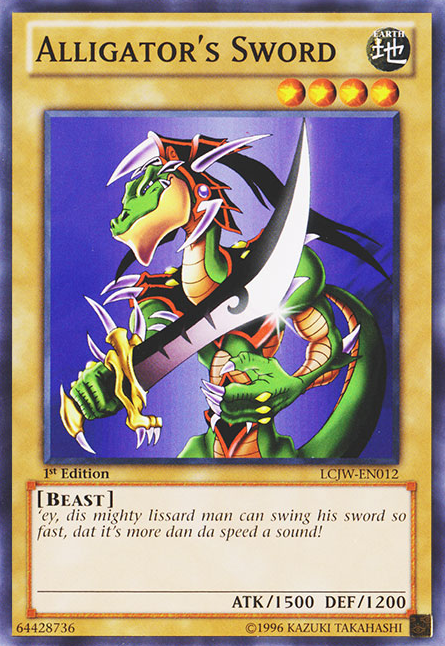 Alligator's Sword [LCJW-EN012] Common | Devastation Store