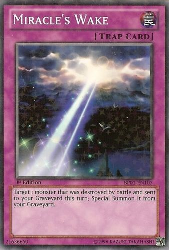 Miracle's Wake [BP01-EN107] Starfoil Rare | Devastation Store