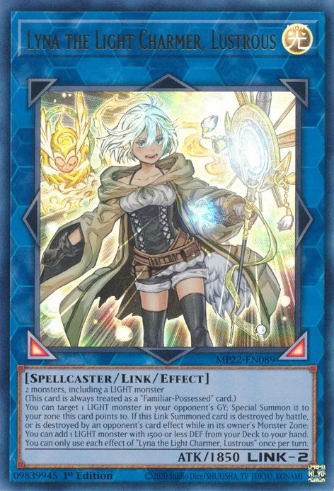 Lyna the Light Charmer, Lustrous [MP22-EN089] Ultra Rare | Devastation Store