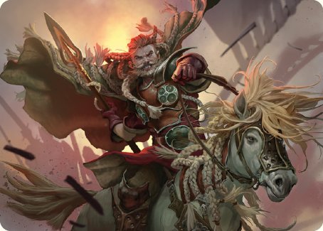 Eomer of the Riddermark Art Card [The Lord of the Rings: Tales of Middle-earth Art Series] | Devastation Store