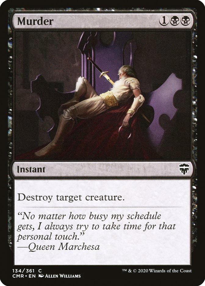 Murder [Commander Legends] | Devastation Store