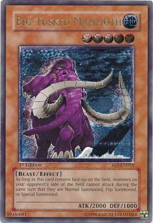 Big-Tusked Mammoth [FET-EN015] Ultimate Rare | Devastation Store