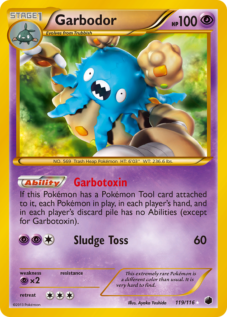 Garbodor (119/116) [Black & White: Plasma Freeze] | Devastation Store