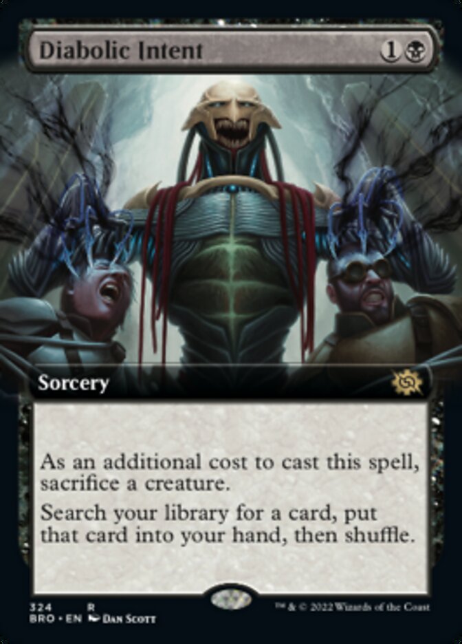 Diabolic Intent (Extended Art) [The Brothers' War] | Devastation Store