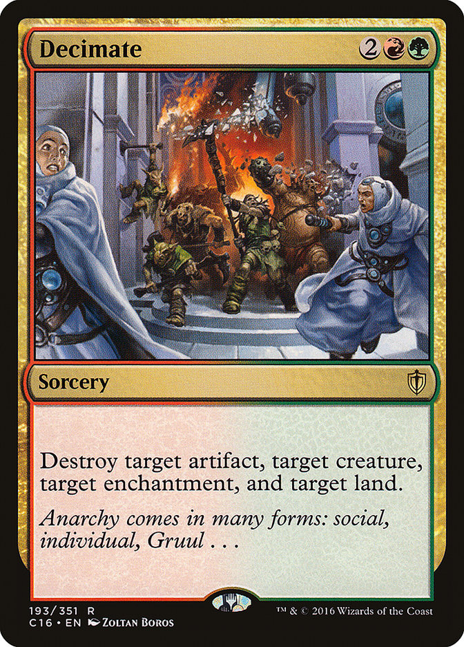 Decimate [Commander 2016] | Devastation Store