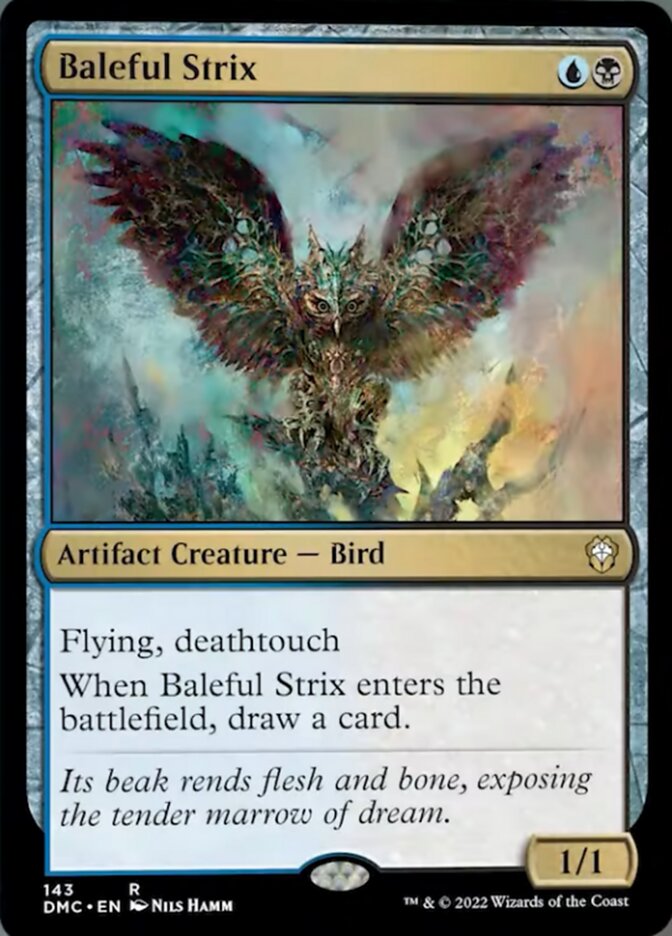 Baleful Strix [Dominaria United Commander] | Devastation Store
