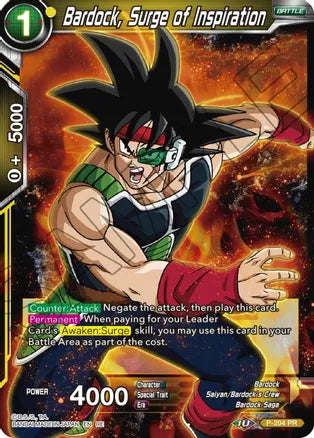 Bardock, Surge of Inspiration [P-204] | Devastation Store