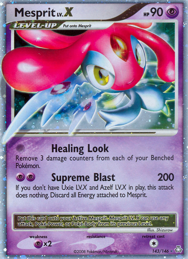 Mesprit LV.X (143/146) [Diamond & Pearl: Legends Awakened] | Devastation Store