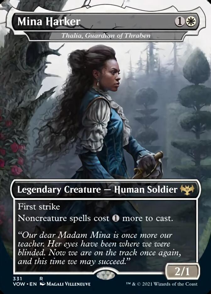 Thalia, Guardian of Thraben - Mina Harker [Innistrad: Crimson Vow] | Devastation Store