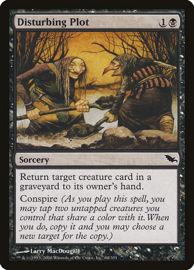 Disturbing Plot [Shadowmoor] | Devastation Store