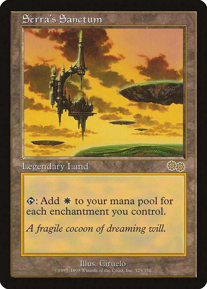 Serra's Sanctum [Urza's Saga] | Devastation Store