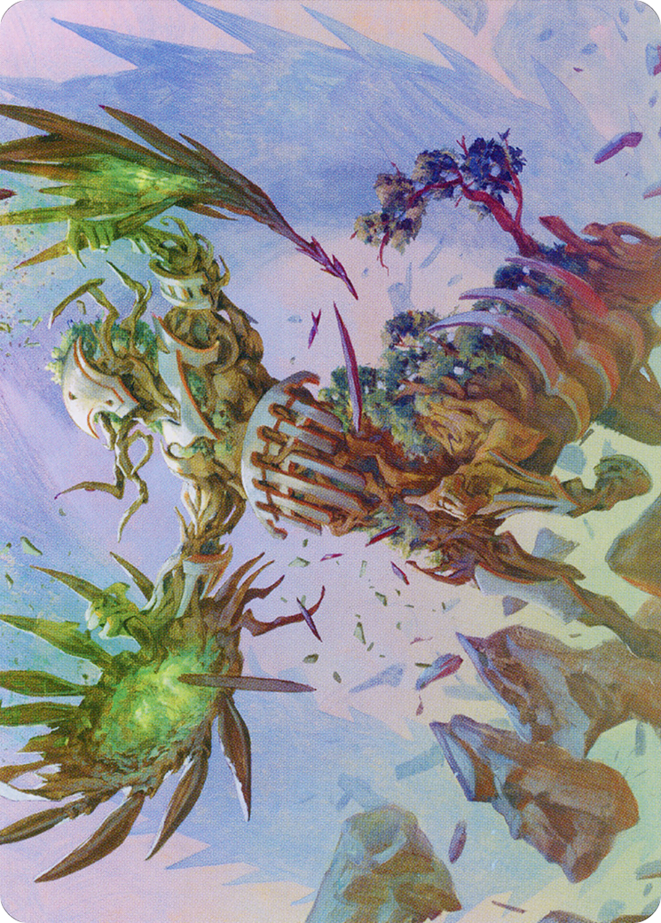 Botanical Brawler Art Card [March of the Machine Art Series] | Devastation Store