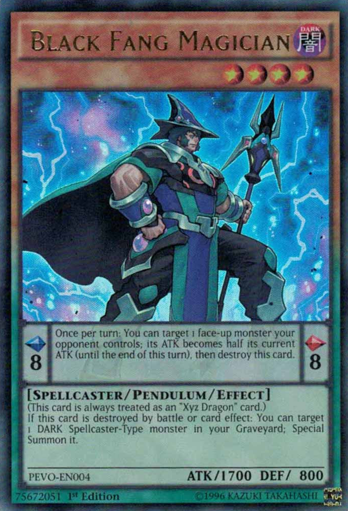 Black Fang Magician [PEVO-EN004] Ultra Rare | Devastation Store