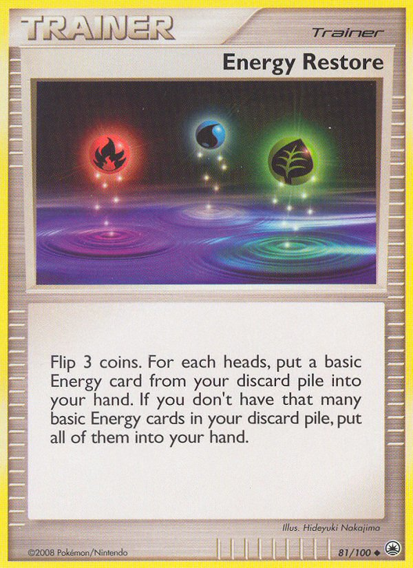 Energy Restore (81/100) [Diamond & Pearl: Majestic Dawn] | Devastation Store