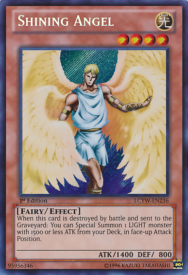 Shining Angel [LCYW-EN236] Secret Rare | Devastation Store