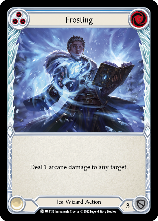 Frosting (Blue) [UPR132] (Uprising)  Rainbow Foil | Devastation Store