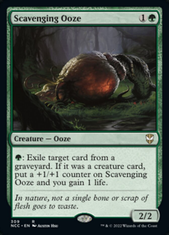 Scavenging Ooze [Streets of New Capenna Commander] | Devastation Store
