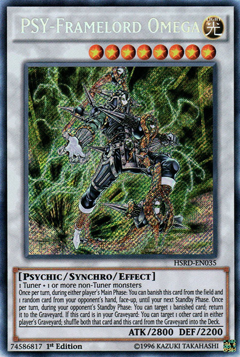 PSY-Framelord Omega [HSRD-EN035] Secret Rare | Devastation Store