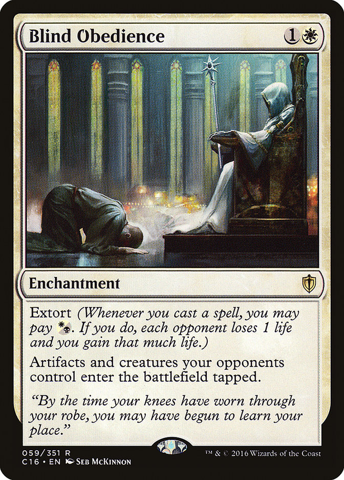 Blind Obedience [Commander 2016] | Devastation Store