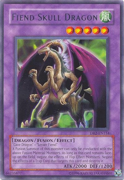 Fiend Skull Dragon [DB2-EN154] Rare | Devastation Store