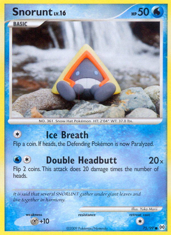 Snorunt (75/99) [Platinum: Arceus] | Devastation Store