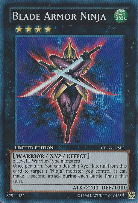 Blade Armor Ninja [CBLZ-ENSE2] Super Rare | Devastation Store