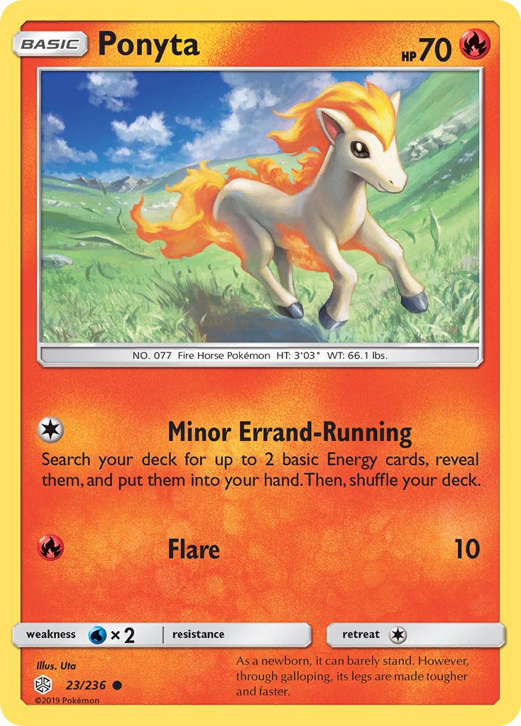 Ponyta (23/236) [Sun & Moon: Cosmic Eclipse] | Devastation Store