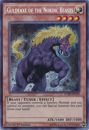 Guldfaxe of the Nordic Beasts [LC5D-EN178] Secret Rare | Devastation Store